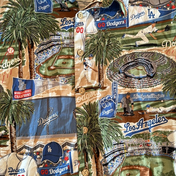 Aloha from reyn spooner Dodgers shirt - Picture 2 of 5